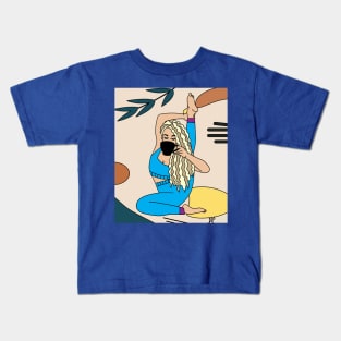 Yoga Yoga Meditation Relaxation Kids T-Shirt